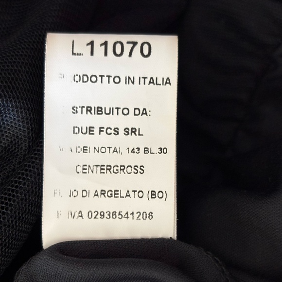 SoAllure Tiered Tulle Midi-Dress Special Occasions Black- Made In Italy - Picture 5 of 8